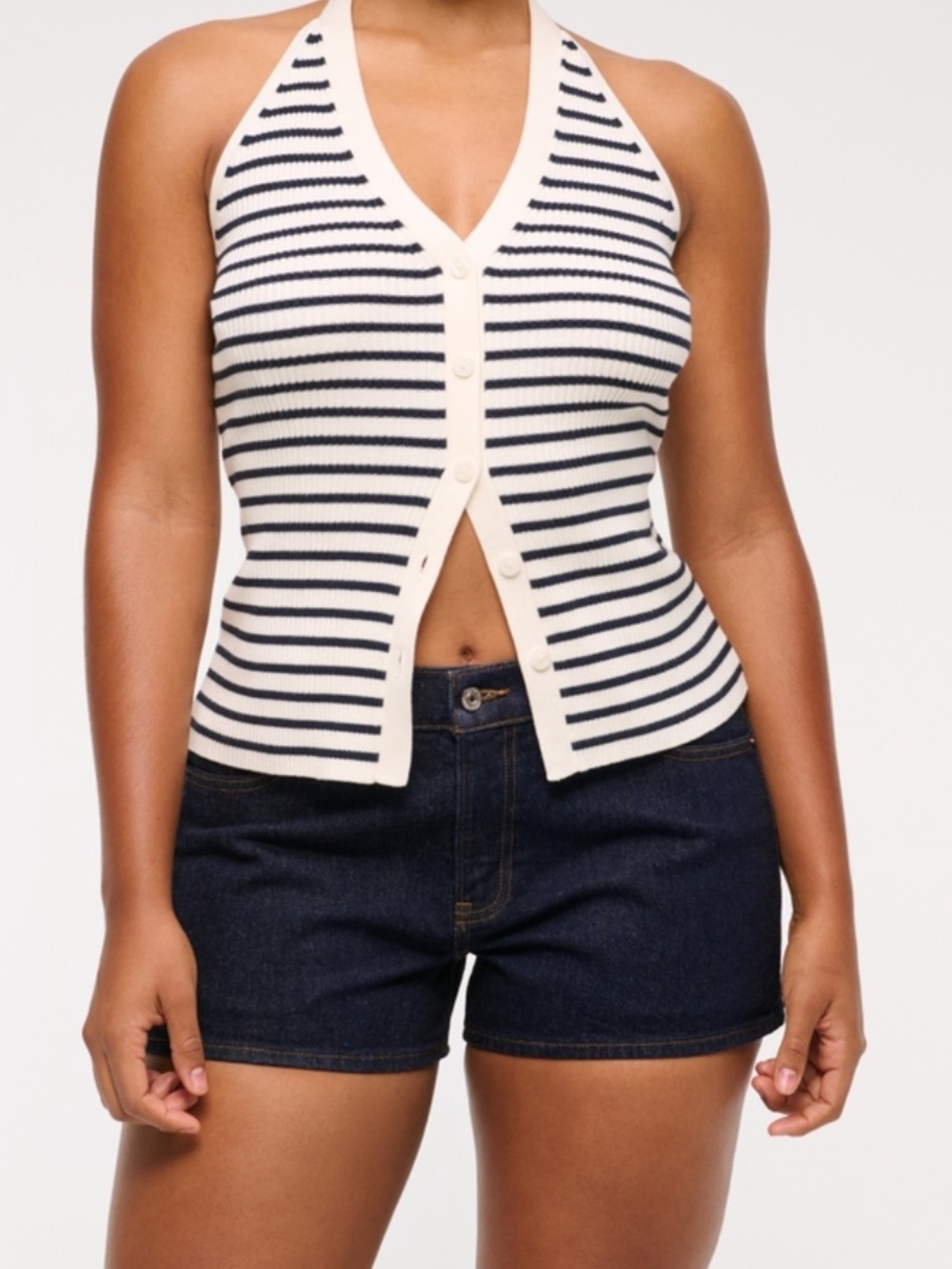 NWT Abercrombie & Fitch The Mini Short Low Rise 31 Curve Love